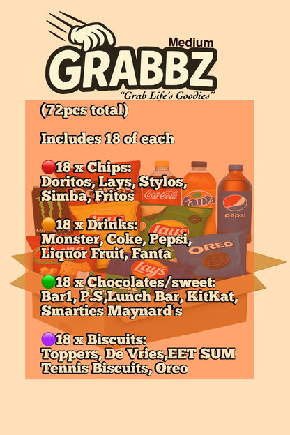 GRABBZ assorted BOX